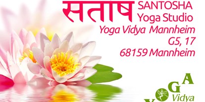 Yogakurs - Yogastil: Vinyasa Flow - Pfalz - Santosha Yoga Studio - Yoga Vidya Mannheim