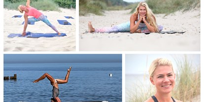 Yogakurs - vorhandenes Yogazubehör: Decken - Ostseeküste - Salty Soul Wellness - Yoga & Thai Massage