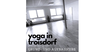 Yogakurs - Kurse mit Förderung durch Krankenkassen - Siegburg - Der Yogaraum in Troisdorf-Oberlahr. - Yoga Grund- und Aufbaukurs