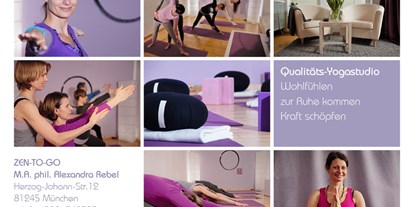 Yogakurs - vorhandenes Yogazubehör: Yogagurte - Bayern - ZEN-TO-GO Yoga