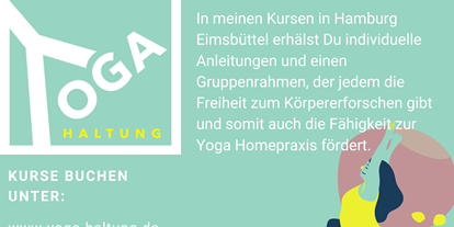 Yogakurs - Art der Yogakurse: Offene Yogastunden - Hamburg-Stadt Winterhude - Yoga-Haltung.de