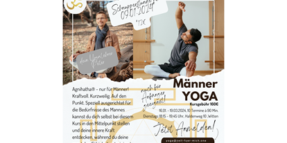 Yogakurs - geeignet für: Anfänger - Bochum - Männer Yogakurs - Männer Yoga