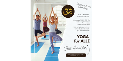Yoga course - spezielle Yogaangebote: Einzelstunden / Personal Yoga - Ruhrgebiet - Yoga für Alle