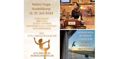 Yogakurs - Unterbringung: Einbettzimmer - Nalini Yoga Ausbildung 12.-21. Juli 2023