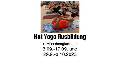Yogakurs - Anzahl der Unterrichtseinheiten (UE): 200 UE - HOT YOGA AUSBILDUNG