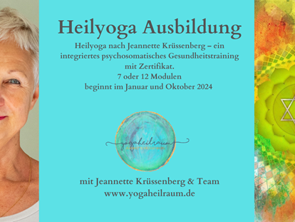 Yogakurs - Inhalte für Zielgruppen: Barrierefreies Yoga - Deutschland - Heilyogalehrerinnen Ausbildung - Eine intensive Reise durch die 7 Chakren mit Heilyoga nach Jeannette Krüssenberg