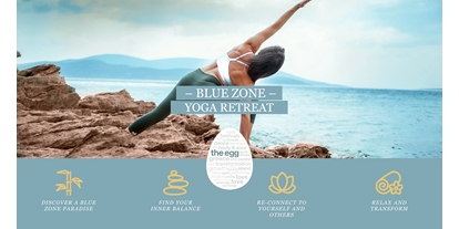 Yogakurs - vorhandenes Yogazubehör: Decken - THE EGG Greece Retreat Centre - Blue Zone Yoga Retreat - Blue Zone Yoga Retreat