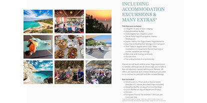 Yogakurs - gesprochene Sprache(n): Englisch - THE EGG Greece Retreat Centre - Accommodation - Blue Zone Yoga Retreat