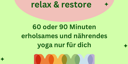 Yogakurs - spezielle Yogaangebote: Einzelstunden / Personal Yoga - Nürnberg Altenfurt - Safe Space Yoga