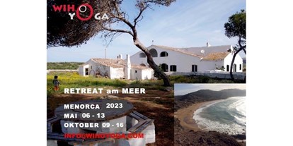 Yogakurs - Yogastil: Centered Yoga - Menorca Retreat am Meer Oktober 2023  - Wiebke Holler