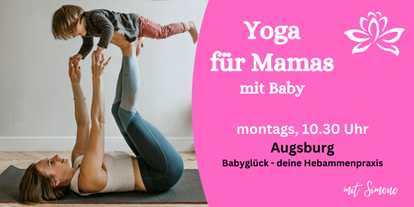 Yogakurs - Erreichbarkeit: gut mit der Bahn - Augsburg - Yoga in Augsburg. Simone Reimelt. Yin | Schwangere | Mamas mit Baby