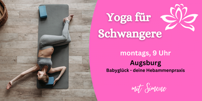 Yogakurs - Erreichbarkeit: gut mit dem Bus - Region Augsburg - Yoga in Augsburg. Simone Reimelt. Yin | Schwangere | Mamas mit Baby