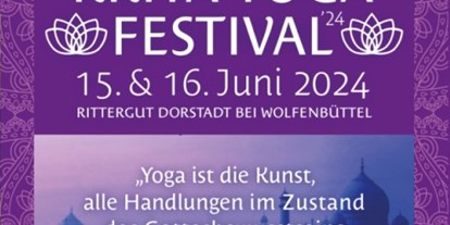 Yogakurs - geeignet für: ältere Menschen - Kriya Yoga Festival auf dem Rittergut in Dorstadt vom 15.-16. Juni 2024 - Kriya Yoga Festival 2024 - Transformation des Bewusstseins