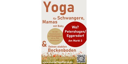 Yogakurs - Zertifizierung: andere Zertifizierung - Brandenburg - In den Kursen "Yoga für Schwangere" und "Yoga nach der Geburt" sind alle Übungen speziell an die Bedürfnisse der Frau angepasst und können sowohl von Anfängerinnen als auch von Yoga-Erfahrenen praktiziert werden. - MeineYogaKurse.de - Yoga mit Gigi