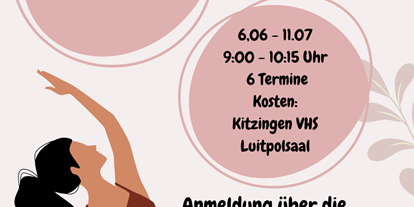 Yogakurs - Kurssprache: Weitere - Franken - Hatha Yoga Flow bei der VHS in Kitzingen am Donnerstag Vormittag ab 6.06 - Crearomawerkstatt Yoga und Ätherische Öle