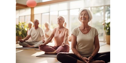 Yoga course - Erreichbarkeit: gut mit dem Bus - Yoga bei und nach Krebs - Schnupper-Workshop Böblingen Mai 2024