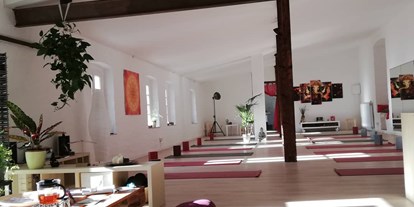 Yogakurs - vorhandenes Yogazubehör: Yogablöcke - Zülpich - Sevil-Anne Zeller   namaste Yoga Loft