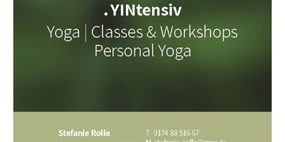 Yogakurs - Kurse für bestimmte Zielgruppen: Feminine-Yoga - Stefanie Rolle