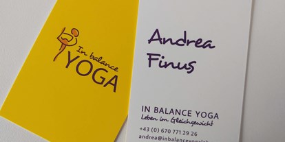 Yogakurs - Yogastil: Hatha Yoga - Graz und Umgebung - Kontaktdaten - In Balance Yoga in Graz by Andrea Finus - bringt Yoga ins Haus