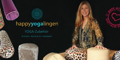 Yogakurs - Kurssprache: Deutsch - Lingen - Handgemacht. Regional. Nachhaltig.
Wunderschönes Yoga Zubehör bei Happy Yoga Lingen - Happy Yoga Lingen Barbara Strube