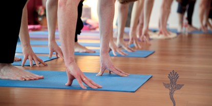 Yogakurs - Kurse für bestimmte Zielgruppen: Kurse für Jugendliche - Hessen - anusarayoga acroyoga yogaschüler auf der yogamatte frankfurt  - SAKTI YOGA