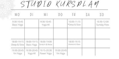 Yogakurs - Kurse für bestimmte Zielgruppen: Rückbildungskurse (Postnatal) - Dorsten - YogaRaum Bottrop