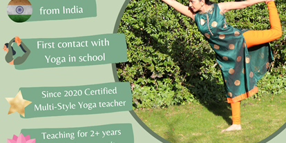 Yoga course - Kurse für bestimmte Zielgruppen: Yoga für Refugees - YogaDaan - Yogakurs mit Rashmi