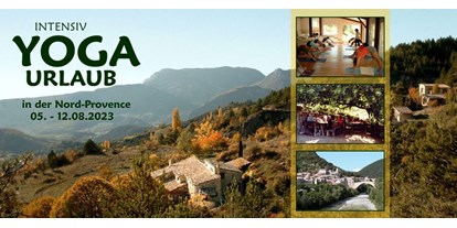 Yoga course - Yoga Retreat August 2023 – L’Adret de Cornillac (nördliche Provence- Drôme)