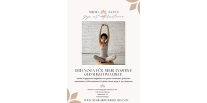 Yogakurs - geeignet für: Anfänger - Eisenberg (Donnersbergkreis) - Yoga - sanfte Praxis & positive Affirmationen 