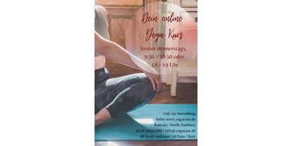 Yogakurs - Kurssprache: Deutsch - Köln Kalk - Dein Online Yoga Kurs