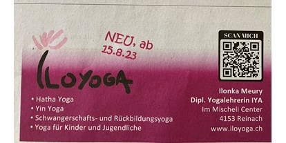Yogakurs - Kurse für bestimmte Zielgruppen: Rückbildungskurse (Postnatal) - Schweiz - IloYoga