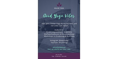 Yoga course - Hesse - AYprilYogi