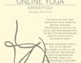 Yoga: MÄNNERYOGA montags 18:00-19:00 - Kristina Terentjew