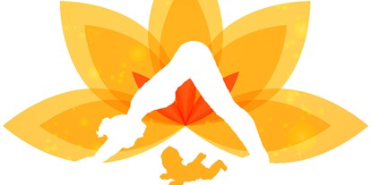 Yogakurs - Ausstattung: Umkleide - Düren Mariaweiler - BabyYoga Logo - Rückbildungsyoga für Mama + Baby