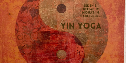 Yogakurs - vorhandenes Yogazubehör: Sitz- / Meditationskissen - Potsdam Babelsberg - Yin & Yang Yoga